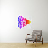 Buddha Love Colorful Wandkleed (In Situ (horizontaal))