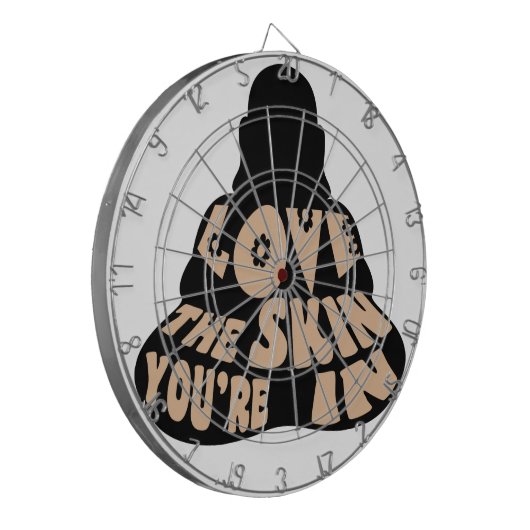 Buddha Love Dartbord (Voorkant Links)