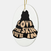 Buddha Love Keramisch Ornament (Links)