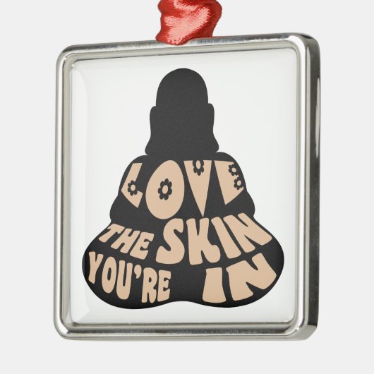 Buddha Love Metalen Ornament (Links)