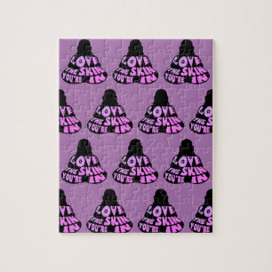 Buddha Love Paars Legpuzzel