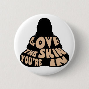 Buddha Love Ronde Button 5,7 Cm