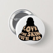Buddha Love Ronde Button 5,7 Cm (Voorkant /achterkant)