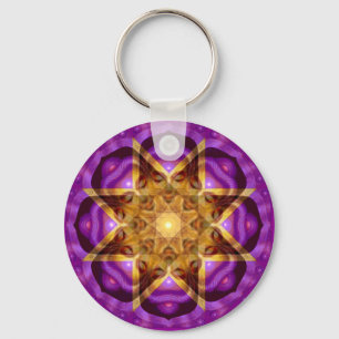 Buddha Mandala Art Sleutelhanger