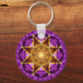 Buddha Mandala Art Sleutelhanger (Voorkant)