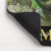 Buddha Mandala Boho Personaliseert Monogram Muismat (Hoek)