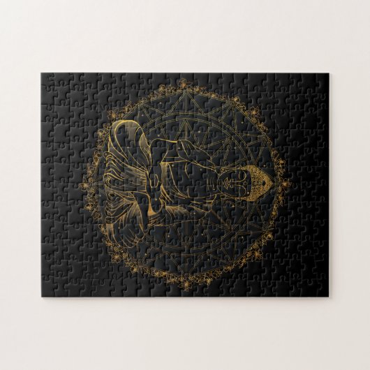 Buddha Mandala Legpuzzel (Horizontaal)