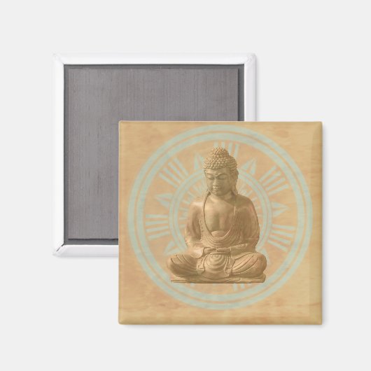 Buddha Mandala Magneet (Voorkant / Achterkant)