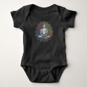 Buddha Mandala Yoga Spiritueel boeddhisme Romper (Voorkant)