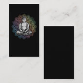Buddha Mandala Yoga Spiritueel boeddhisme Visitekaartje (Voorkant / Achterkant)