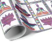 BUDDHA Master Yoga Spirit Lord Teacher Meditation Cadeaupapier (Rol Hoek)