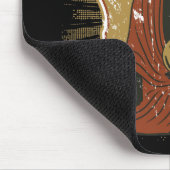 Buddha Meditating Om Symbol Muismat (Hoek)