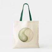 Buddha Meditation Yoga Yin Yang Tote Bag (Achterkant)
