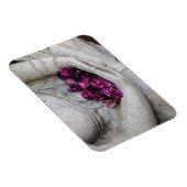 BUDDHA MET BLOSSOMS FLEXIBELE FOTO MAGNET MAGNEET (Rechterzijde)