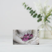 BUDDHA MET BLOSSOMS-VISITEKAARTJE VISITEKAARTJE (Staand voorkant)