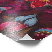 BUDDHA MET EEN POSTER VAN DE FOTO-AFDRUKKING VAN D (Hoek)