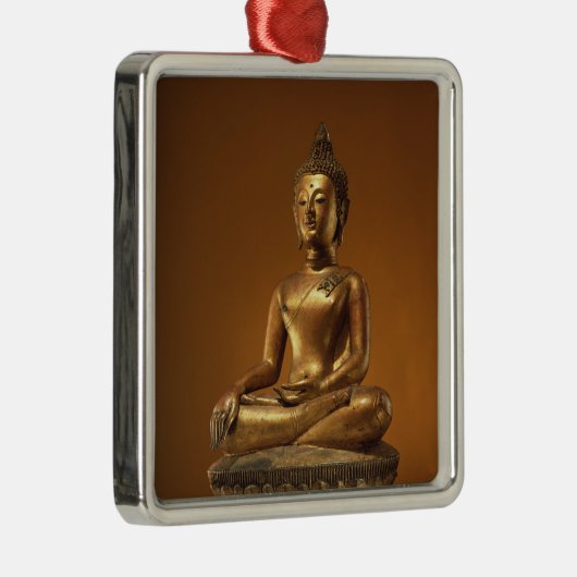 Buddha Metalen Ornament (Rechts)