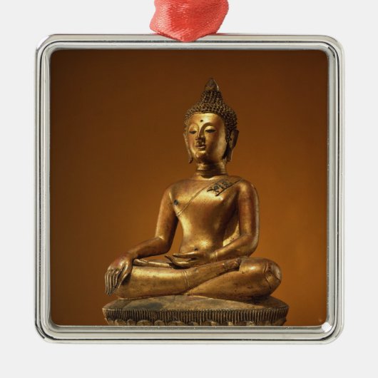 Buddha Metalen Ornament (Voorkant)