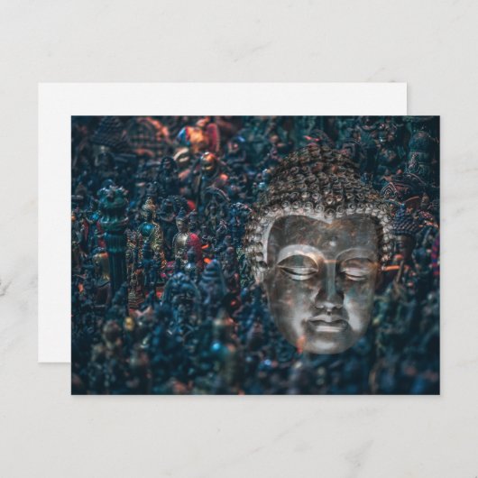 Buddha Mind Briefkaart (Voorkant / Achterkant)