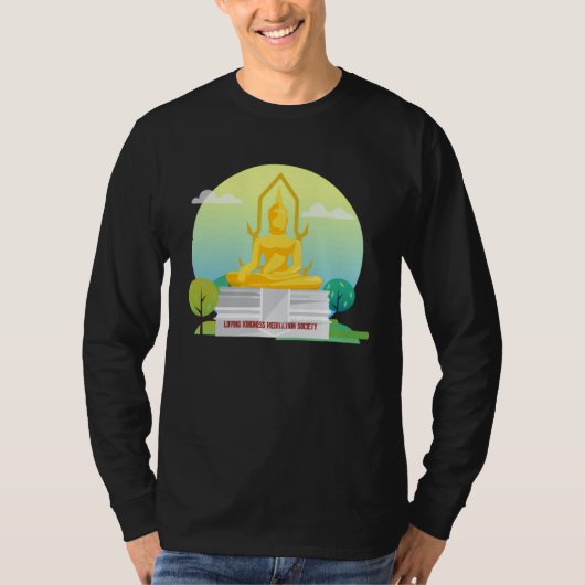 Buddha Mindfulness Buddhist Gautama Buddhism Lovin T-shirt (Voorkant)