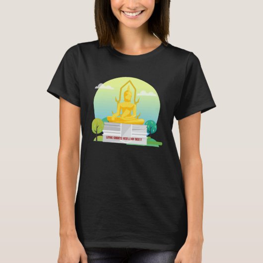 Buddha Mindfulness Buddhist Gautama Buddhism Lovin T-shirt (Voorkant)