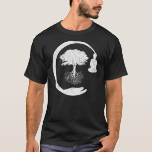 Buddha Monk Namaste Pray Smile Happy Laugh T-shirt