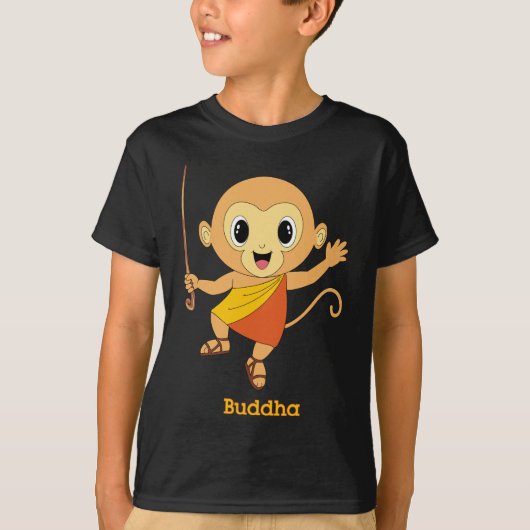 Buddha Monkey™ Clothing T-shirt (Voorkant)