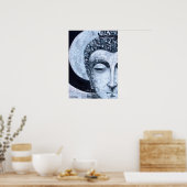 Buddha Moon - Nicole Whitty Art Poster (Keuken)