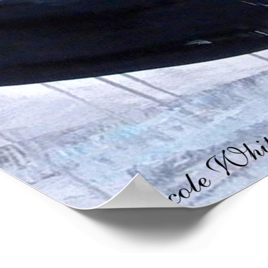 Buddha Moon - Nicole Whitty Art Poster (Hoek)