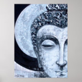 Buddha Moon - Nicole Whitty Art Poster (Voorkant)