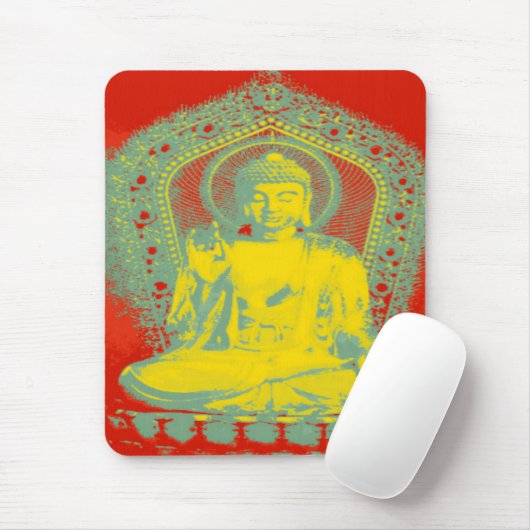 Buddha Mousepad Muismat (Met muis)