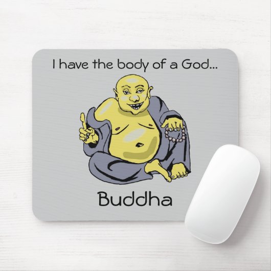Buddha Mousepad Muismat (Met muis)