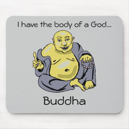 Buddha Mousepad Muismat (Voorkant)
