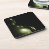 Buddha Nacht Bier Onderzetter (Linkerzijde)