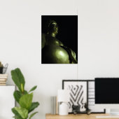 Buddha Nacht Poster (Thuiskantoor)