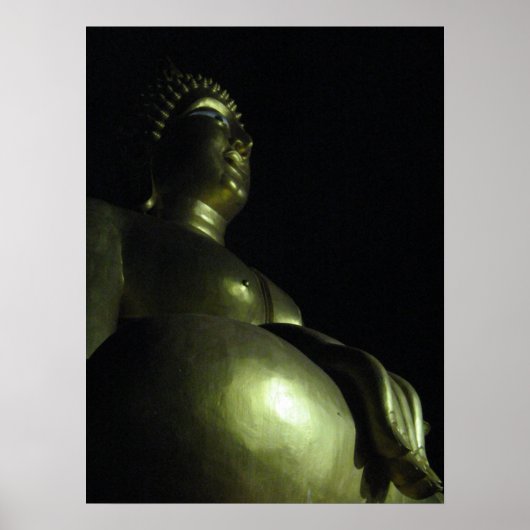 Buddha Nacht Poster (Voorkant)