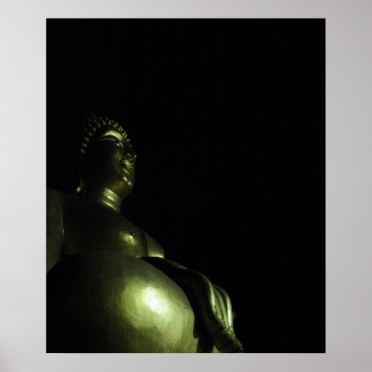 Buddha Nacht Poster (Voorkant)