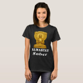 Buddha Namastay Sober Alcoholic Abstinence Hope So T-shirt (Voorkant volledig)