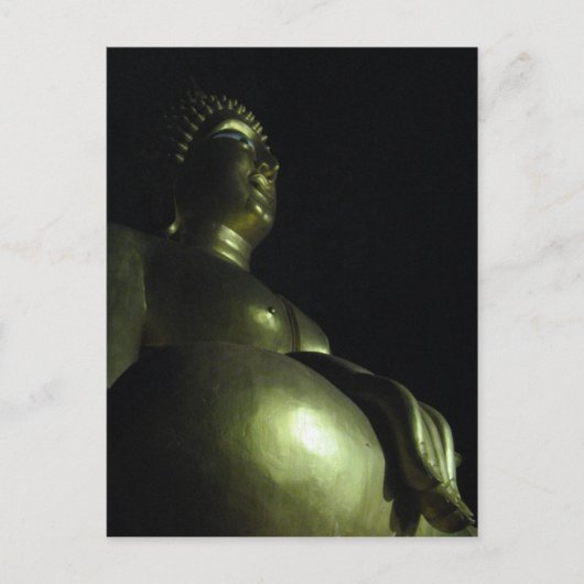 Buddha Night タ イ 仏 教 Briefkaart (Voorkant)