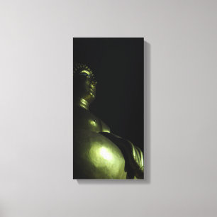 Buddha Night Canvas Afdruk
