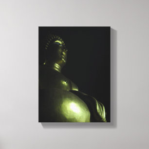 Buddha Night Canvas Afdruk