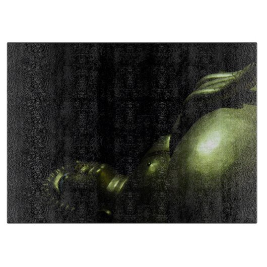 Buddha Night Snijplank (Voorkant)