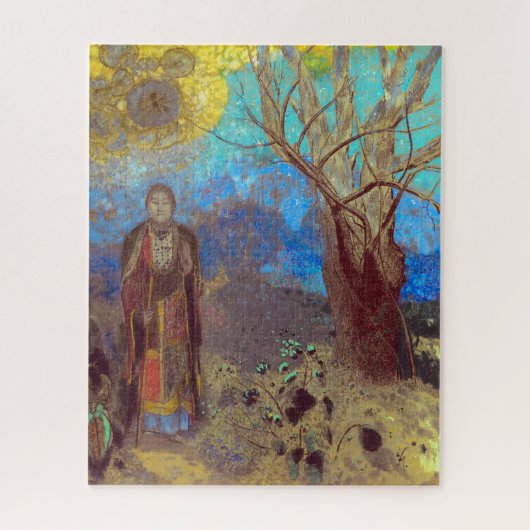 Buddha | Odilon Redon | Legpuzzel (Verticaal)