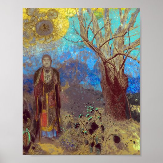 Buddha | Odilon Redon | Poster (Voorkant)