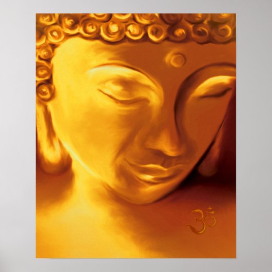 Buddha & Om Poster (Voorkant)