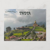 Buddha Park Ravangla Sikkim India Briefkaart (Voorkant)