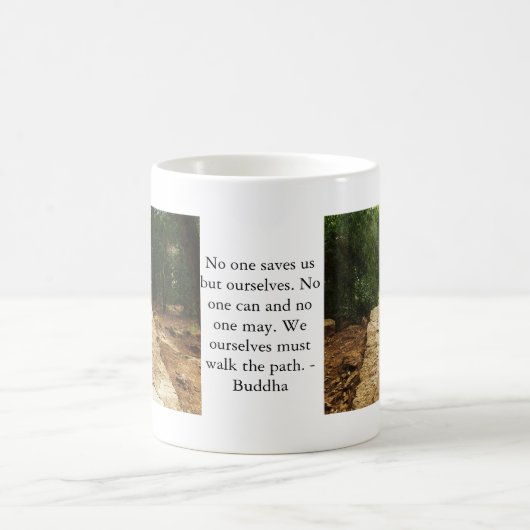 Buddha Path Quote Koffiemok (Center)