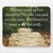 Buddha Path Quote Muismat (Voorkant)