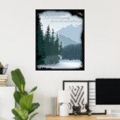 Buddha Path Quote Poster (Thuiskantoor)