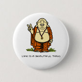 Buddha Peace Button (Voorkant)